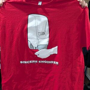 Sincere Engineer - Pop Punk T-Shirt - Hand Sanitizer - Size XXL